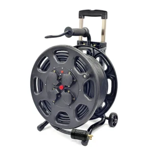 Customizable 70m 100m EU Cable Reel Electrical Retractable Power Extension Cord Portable Industrial Equipment 16A Power Cord