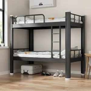 Twin Size Space Saving Dormitory & School Iron Bed
