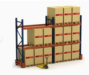 Industrial Grade Selective Pallet Rack 5 Adjustable Levels