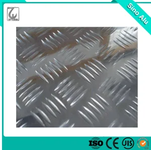 Good Quality Skid Resistance Professional Alloy Aluminum Embossed Sheet 4mm 6mm 8mm for Anti-Slip Floor