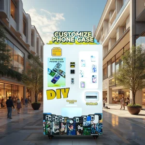 Customizable on-Demand Case Printing Vending Machine for Retail
