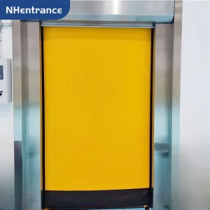 Premium PVC High Speed Zipper Roll up Door with Superior Sealing for Cleanroom Applications