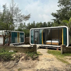 Pequena Cápsula Modular Prefabricada