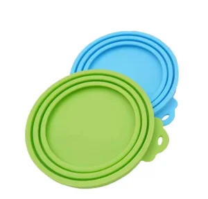 Portable Silicone Canned Lid Pet Food Cover Toppers Silicone Cat Dog Pet Food Can Cover Lid Can Cover