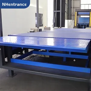 Automatic Hydraulic Dock Ramp with Telescopic Lip Telescopic Dock Leveler