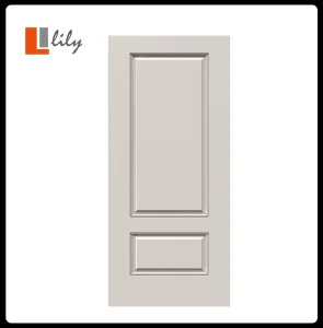 Waterproof Fiberglass Entry Door with Wood Look Frame