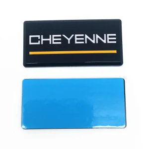 Cheyenne Fit for Silverado Camaro Emblem Fender Badge Decal Sticker Logo Car Accessories Car Parts Sierra Decoration