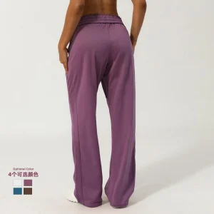 Tapered Casual Sweatpants with Elastic Cuffs for Workout, Lounge &amp; Streetwear