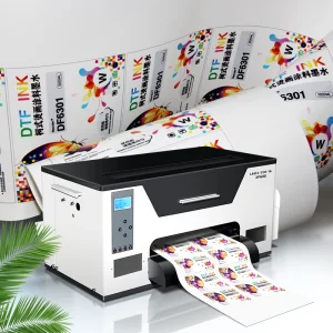 Good Price Roll to Roll Metal Perfume Photo Label Sticker Digital Printing Machine 4 Color Label Printer for Small Business