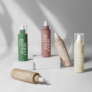 Custom HDPE 8oz Cosmetic Packaging Skin Care Fine Face Care Body Plastic Mist Spray Toner Bottle