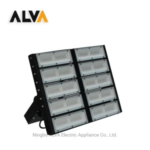 Iluminação de Estádio ao Ar Livre IP65 Projetor LED à Prova d'Água 500W Holofote SMD de Alta Potência com CE CB