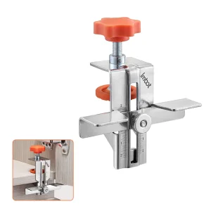 Imbot OEM Stainless Steel Cabinet Door Positioning Tool Kit Adjustable Jig for DIY Home Repairs and Installations