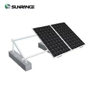 Sunrange High Quality Aluminum Roof Mounting System Bracket Solar Panel for Solar Eneygy Storage
