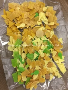 Petisco Puff Seco Pelota Segunda Secagem Petiscos Pelotas com Bases de Multigrãos com Aprovação Kosher Linhas de Produção (Aprovação HACCP/BRC/ISO/HALA/FDA/KOSHER)