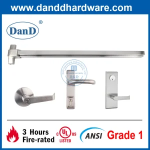 UL ANSI Vertical Commercial Door Push Bar Panic Exit Device for Canada