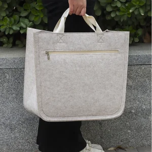 Wholesale Felt Handbag Bag Good Quality New Design Felt Shopping Bag