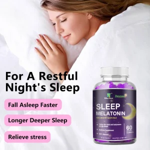 Private Label Melatonin Gummies Sleep Aid
