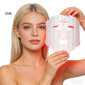 Custom 4 Colors Home Use Beauty Equipment Silicone Anti Age Facial Mask Machine for Face Lifting and Rejuvenation