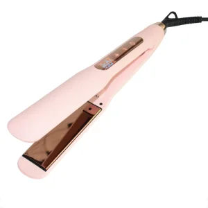 LCD Wholesale Titanium Flat Iron Hair Straightener Curling Iron