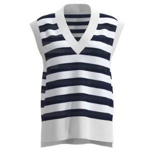 High-Quality Women's V-Neck Sleeveless Sweater Manufacturer, Factory