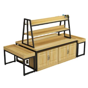 Supermarket Nakashima Display Cabinet Mall Snack Table Cosmetics Nakashima Shelf Display Rack