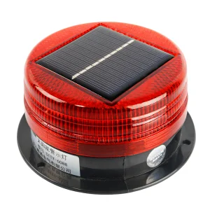 Solar Roof Strong Magnetic Explosion Flashing Light Engineering Vehicle Obstacle Flashing Light