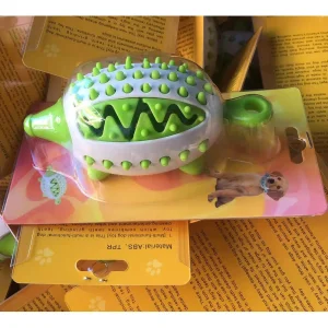 Hedgehog Pet Toy Ball, Treat Dispensing Molar Training Ball for Dogs