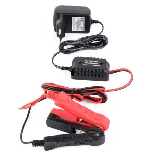 Automatic Trickle Battery Charger Maintainer 6V 12V 400mA Smart Float Charger for Car Motorcycle Wet AGM Gel Lead Acid Batteries