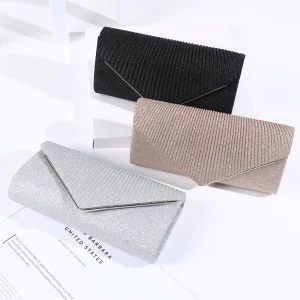Bolso de mano y clutch navideño para mujeres