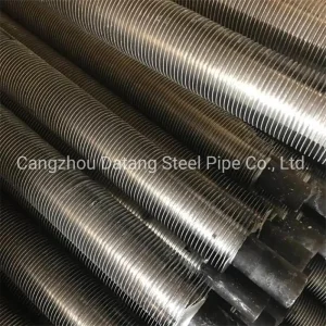 Datang Skillful Manufacture Full Aluminum CS Ss High Frequency Welding/Welded Radiator Internal Fin Tube/Pipe