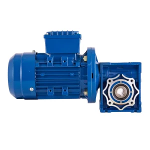 NMRV063 Ratio 30 Single Output Shaft Worm Gear Reducer Electric Motor 50 Gearboxes Aluminum Casing Flange Mounted Machinery