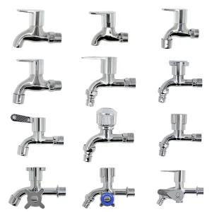 High-Quality Bibcock Faucet – Electroplated Silver Mini Faucet for Small Bathrooms Products, Service