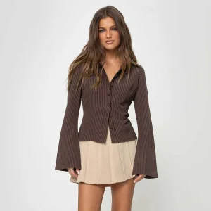 Blusa feminina de gola polo