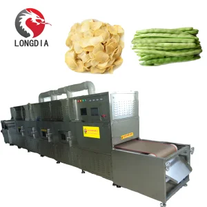 High Efficiency Energy-Saving Industrial Tunnel-Type Microwave Vegetable Dryer Drying Pumpkins Carrots Potatoes with Other Vegetables Microwave Dryer