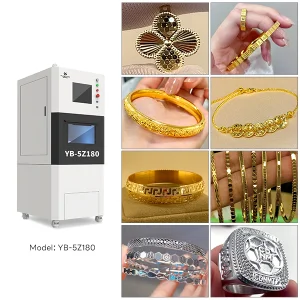 High Precision 5 Axis Jewelry Engraving Machine