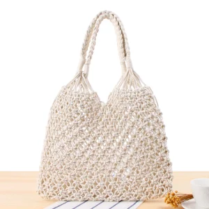 Bolsa Tote de Ráfia