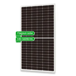 550W 540W Monocrystalline Solar Cell Solar Panels 10bb 48V 96 Solar Cell PV Module
