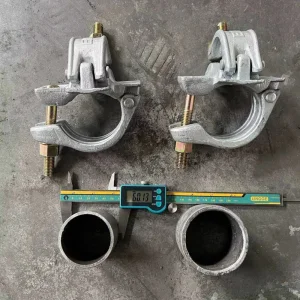 Manufacturer of German Type Scaffolding Drop Forged Double Coupler 48mm by 60mm Size