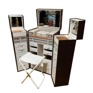 China LV dresser makeup box dressing table hard case storage box Manufacturers, Products