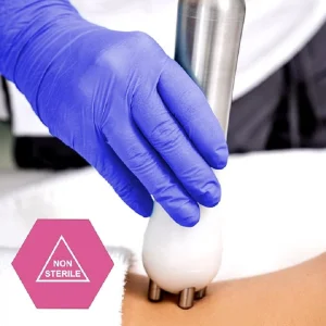 Eco-Friendly Nitrile Gloves, Biodegradable and Disposable for Medical and Food Handling Use