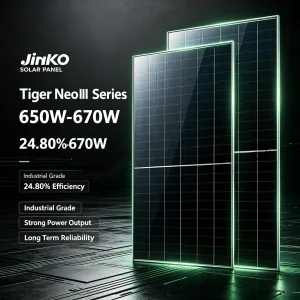 Módulo Fotovoltaico Bifacial N-Type Jinko