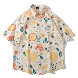 Summer Men's Short Sleeve Shirt Custom