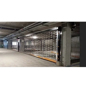 Stainless Steel Round Tube Hollow Roller Shutter Door