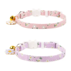 Coleira de Pet Personalizada Feita à Mão Durável