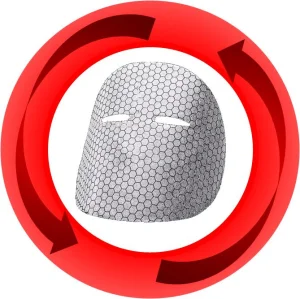 Magnetic Therapy Facial Sheet Mask for Improved Blood Flow and Hydration