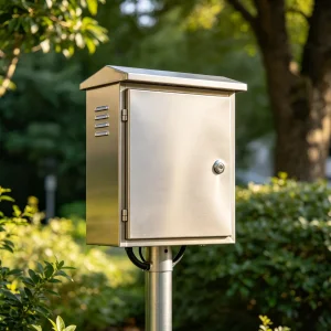 Caixa de Distribuição de Iluminação ao Ar Livre à Prova d'Água e à Prova de Poeira para Armazenamento de Energia PV Zhidian em Promoção, Gabinete Metálico Montado