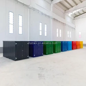 حاوية جديدة 20FT و 40FT للتخزين مصنوعة من الفولاذ الكورتن