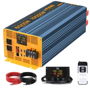 Us Stock Durable 5000W 48V to 110V 120V DC to AC Power Inverter for Home Use