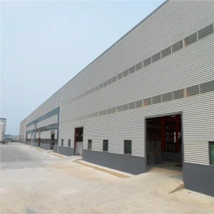 Pre Engineered China Manufacture Fabricated Light Steel Structure Constructions Frame Factory Workshop Warehouse Building