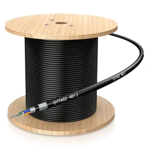 Armored Single Mode Direct Buried Outdoor GYTA53 Fiber Optic Cable for Telecom Industrial Residential Network
